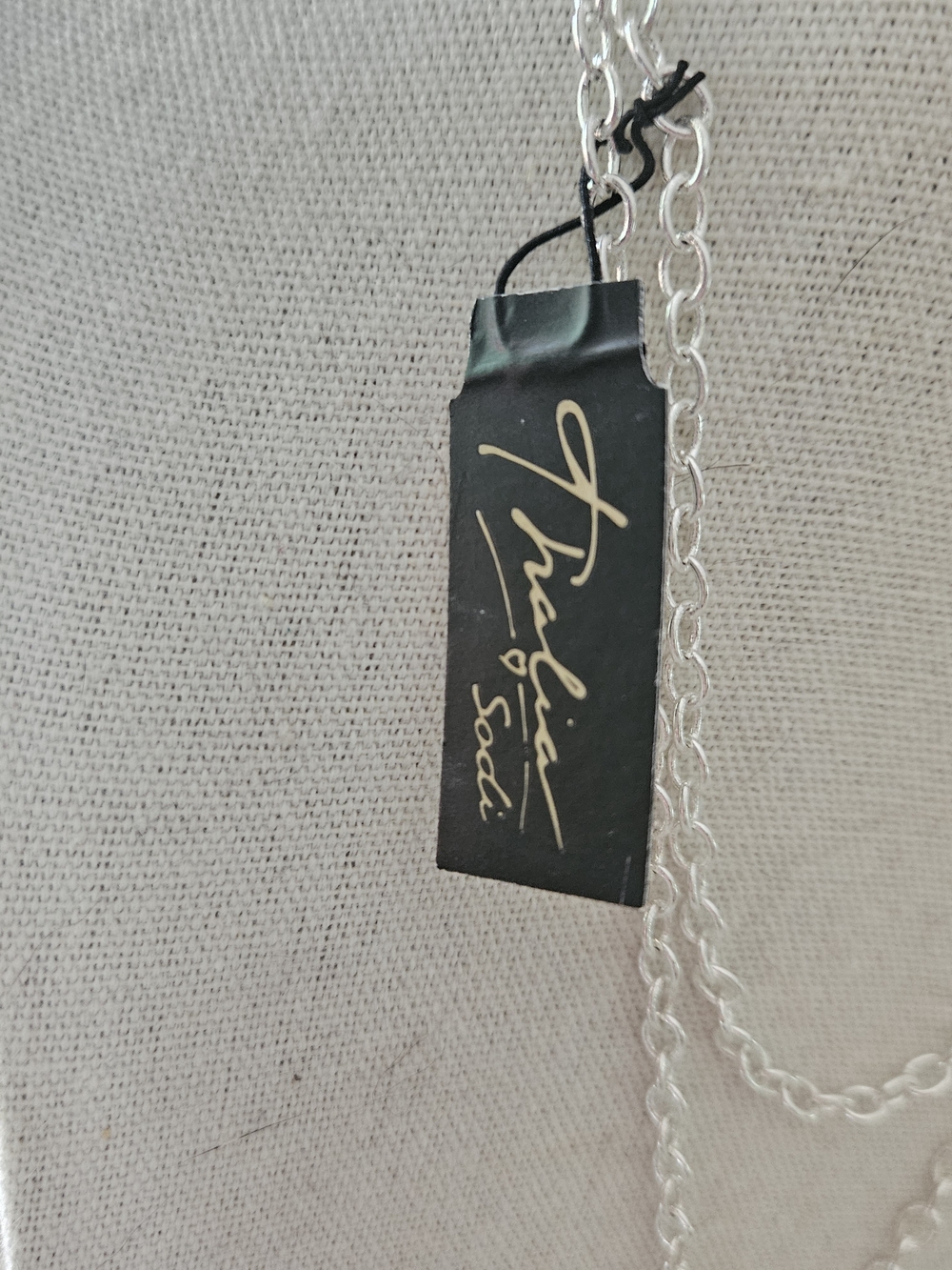 NWT Thalia Sodi silver-tone pendant necklace - Picture 5 of 5